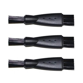 HQRP 3-Pack Cleaning Brush Compatible with Braun 340s-4, 370, 350cc, 370cc, 370cc-4, 350cc-4, Contour Classic Model 380, 5877, 5887, 5888 Electric Shaver, Trimmer