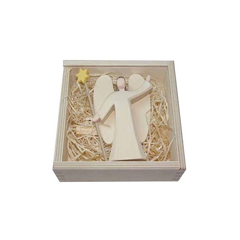 Ostheimer 66500 Angel Figurine with Star Mini with Gift Box
