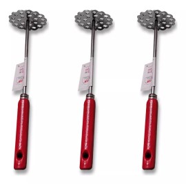 Mdj Machacador De Acero Inoxidable 3 Pzs