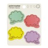 Wrapables Bubble Sticky Notes Colourful