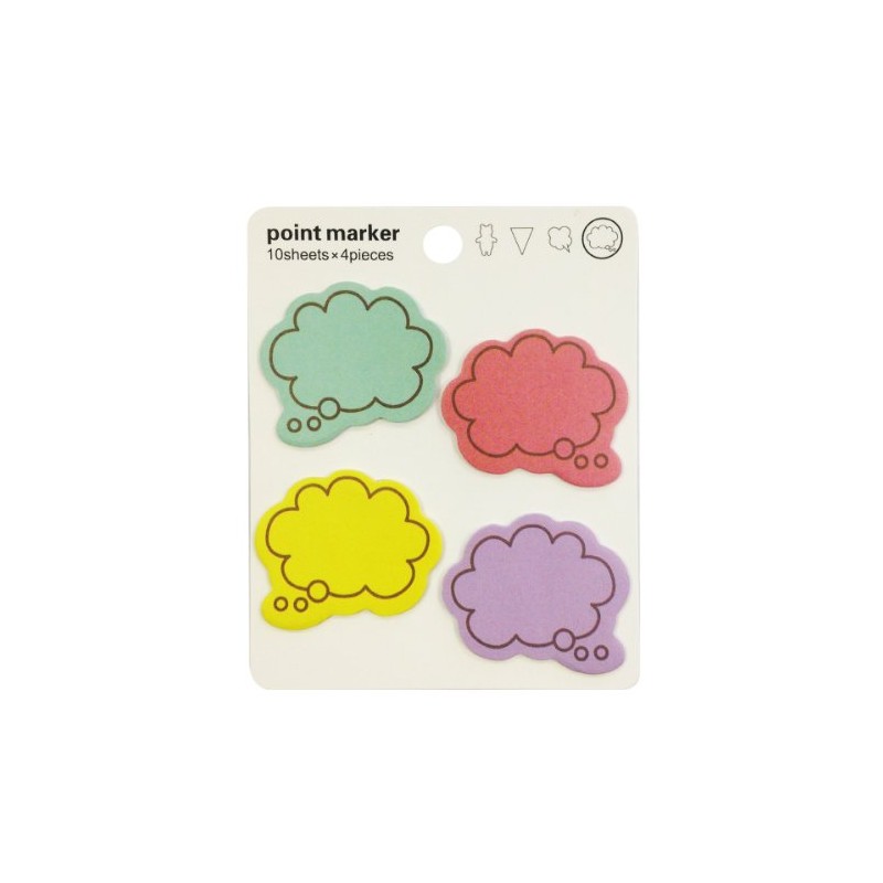Wrapables Bubble Sticky Notes Colourful