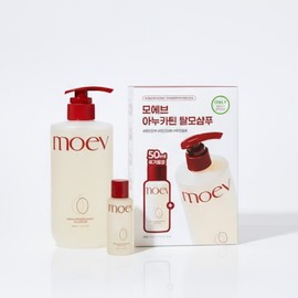 Moev Anukatin Shampoo Special Large Capacity 525ml+50ml / 모에브 아누카틴 샴푸 기획 대용량 525ml+50ml