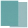 Groovi Coloured Two Tone Parchment Paper: Teal A4 x 10