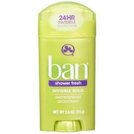 Ban Inv SLD Shower Frsh Size 2.6z Ban Shower Fresh Invisible Solid Deodorant