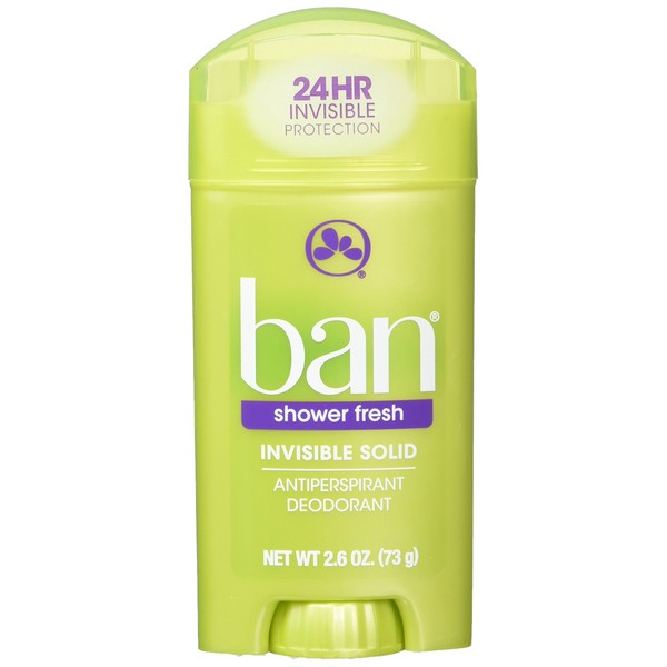 Ban Inv SLD Shower Frsh Size 2.6z Ban Shower Fresh Invisible Solid Deodorant
