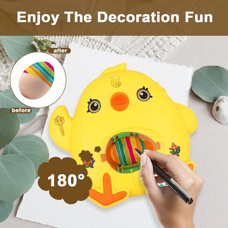 Abnaok DIY Easter Egg Decoration, Easter Eggs Decoration Set, Easter