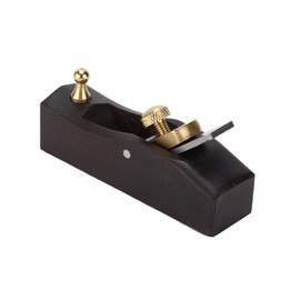 Violin Thumb Planer Glossy Ebony Brass Small Production Tool Portable Instrument Accessories