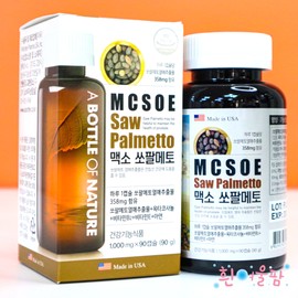 Maxo Saw Palmetto Men's Prostate Prophyseal Supplement Endurance Enhancement Octacosanol Loric Acid Vitamin B Zinc / 맥소 쏘팔메토 남성 전립선 전립소 영양제 지구력증진 옥타코사놀 로르산 비타민B 아연