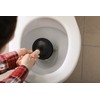 SteadMax Heavy Duty Toilet Plunger, Commercial Grade Double Thrust Force