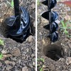 TCBWFY Garden Auger Drill Bit for Planting 3x16.5inch,Total Solid Barrel