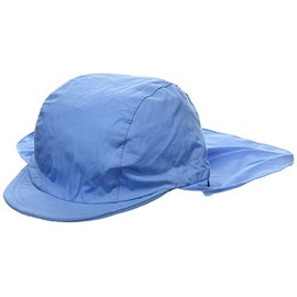 Sterntaler Baseball Cap with Neck Protection Velvet Blue (Casquette Avec Protège-nuque_1521930) - blue Plain Not Applicable, size: 51