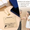 Alissl Volleyball Necklace for Women & Teens, Crown Ball Pendant