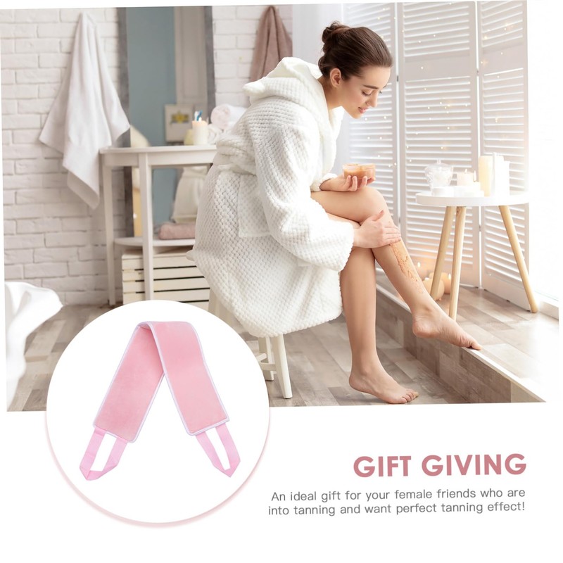 Baluue Self Tanner Applicator Strip Back Lotion Applicator Portable Lotion