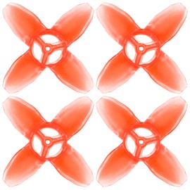 2 Pairs of Avan Props – 4-Blade 40mm Propeller Set fit for EMAX Propeller Tinyhawk I, Tinyhawk II, FPV Racing Drone Parts, Indoor Flying 08025 Motor Accessories, Paddle Spare NOT for Tinyhawk III
