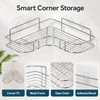 Bathroom Shower Storage Rack for Shampoo and Toiletries - Wall-Mounted