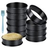 Yubng Crumpet Rings 3.94’’- Set of 10 Baking Rings- Stainless