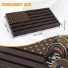 PiaoHao American Flag 6 Row Challenge Coin Holder Military Coin