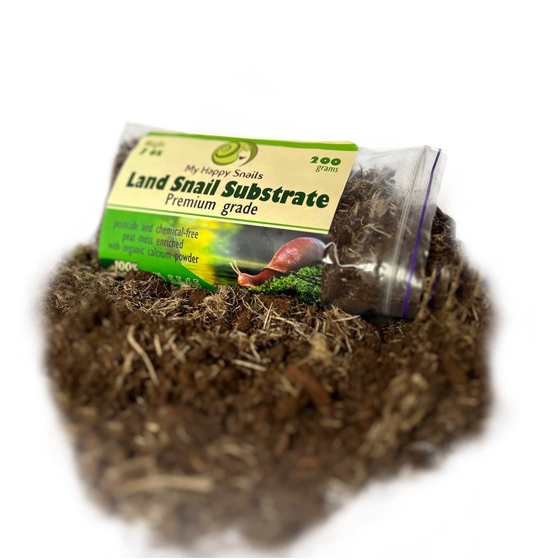 Premium Land Snail Substrate - The Perfect Bedding for Your