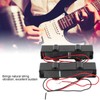 2Pcs 4 String Bass Pickup Bridge Volume Collection Equalizer Electric