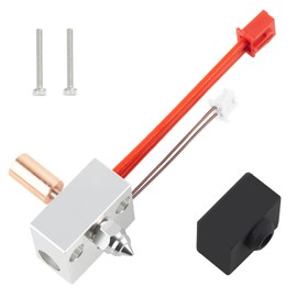 Ender 3 S1 Sprite Extruder Hotend Heater Block,Nickel Plated Copper Heatbreak Support High Temp 300℃ Compatible with Creality Ender 3 S1 Plus,Ender 3 S1 Pro,CR-10 Smart Pro-Larger Thermal Terminal