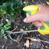 PETA Easi-Grip Garden Tools, Garden Weeder Hand Tool, Ergonomic Grip