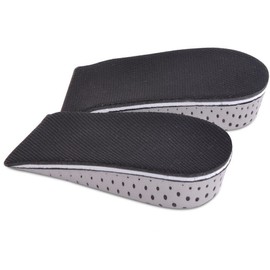 HugeStore Memory Foam Invisible Height Increasing Insoles Height Elevator Insoles Heel Lift Shoe Pad 2.3CM