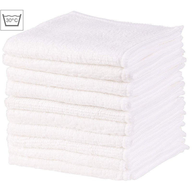 Sichler Beauty Face Wipes: Environmentally Friendly Microfibre Cosmetic Wipes for