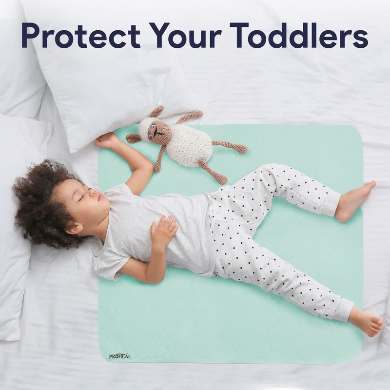 Incontinence Bed Pads Washable - Wicking Waterproof Bed Pads -