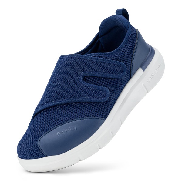 FitVille Diabetic Shoes for Men Extra Wide Width Orthopedic Slip-on