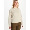 MARMOT Women's Roice Crew Neck Pullover Sweatshirt, Sandbar, Large
