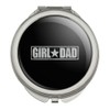 GRAPHICS & MORE Girl Dad Star Compact Travel Purse Handbag