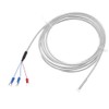 Walfront PT100 5M Thermocouple Wire 3 Wire Sensor Probe High