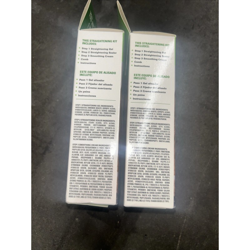 EASY STRAIGHT STYLING SOLUTIONS 2 EASY STRAIGHT 1 Week Temporary