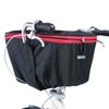 Bicycle Basket Cover, Front and Rear Use, 2 Tiers, Compatible