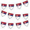AK Giftshop Serbia Pennant Flag Bunting Birthday Wedding Events Decorations