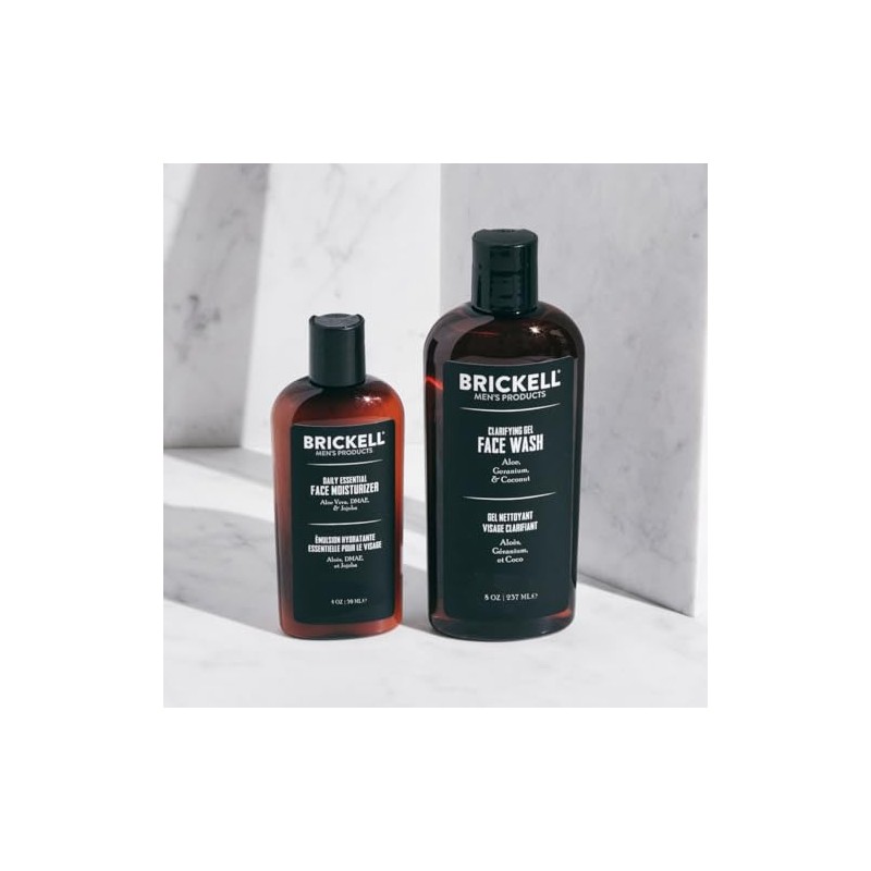 Brickell Men's Daily Essential Face Care Routine I - Gel