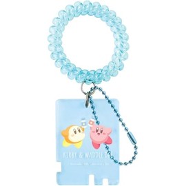 Tees Factory Kirby Star Locker Key Style Charm, Refreshing Blue, H2.2 x W1.6 x D 0.1 inches (55 x 40 x 3 mm), HK-5546378BL