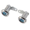 2 Set Door Lock Cylinder 5070001 Anti Theft with Keys