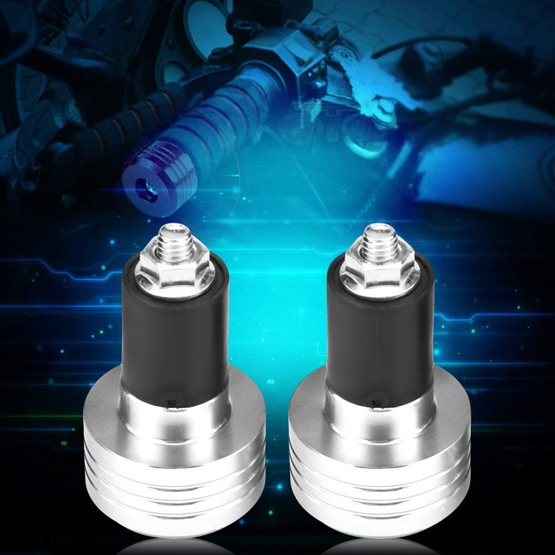 Handlebar Ends for Motorcycle, KIMISS Pair 22 mm Universal Motorcycle