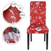 SearchI Christmas Chair Covers Set of 6, Stretch Xmas Dining