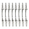 Double Sided Clips, glrovazas 8 Pcs Photo Holders for Tables