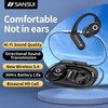 SANSUI Open Ear Earbuds Wireless Bluetooth 5.4 Headphones, 36H Playtime,