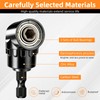 GRENPRO Flexible Drill Bit Extension Set 4PCS 1/4-1/2 Inch Socket
