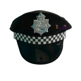 Sombrero Gorra Policia Disfraz Policia Gorro