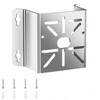 CTXSumTec CCTV Security Camera Pole Corner Mount Bracket, Stainless Steel