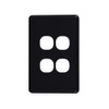 4C | Classic 4 Gang Switch Polycarbonate Cover Plate -