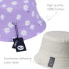 KDWAVE Bucket Hat for Women Men Pure Cotton Double Sided