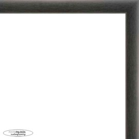 Poster Palooza A3 16.5x11.7 Traditional Black Complete Wood Picture Frame with UV Acrylic Plexiglass, Foam Board Backing & Hardware Included