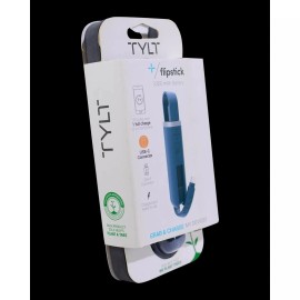 Universal TYLT Flipstick 3,350 mAh Battery USB-C Connector Blue