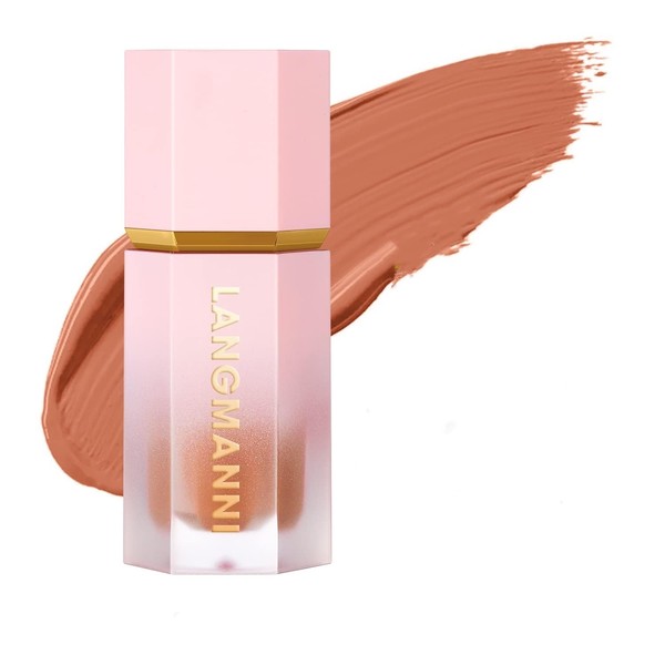 Bluemega blush Rubor Líquido, Maquillaje De Rubor En Crema Suave,